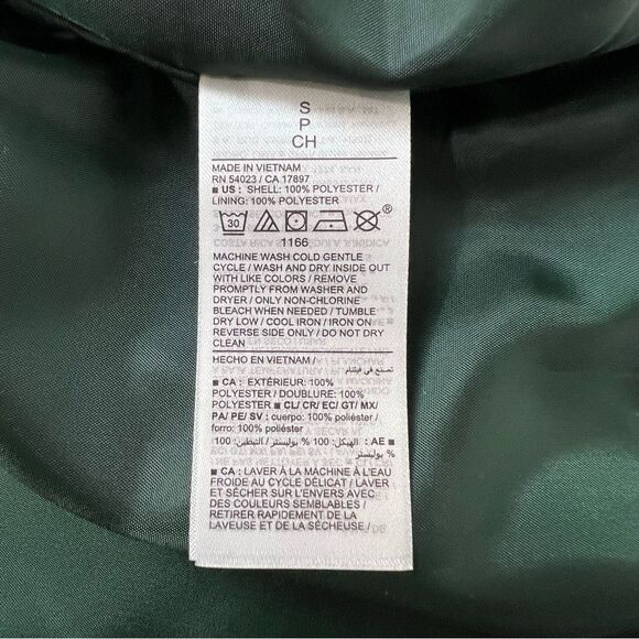 NWT Old Navy Emerald Green Velvet Party Blazer Small - Picture 11 of 12